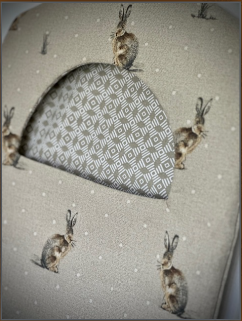 Reversible peg bag from the textile range by Inspired by Nicola